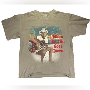 Vintage Kenny Chesney When the Sun Goes Down T Shirt Adult Small 2004 Music